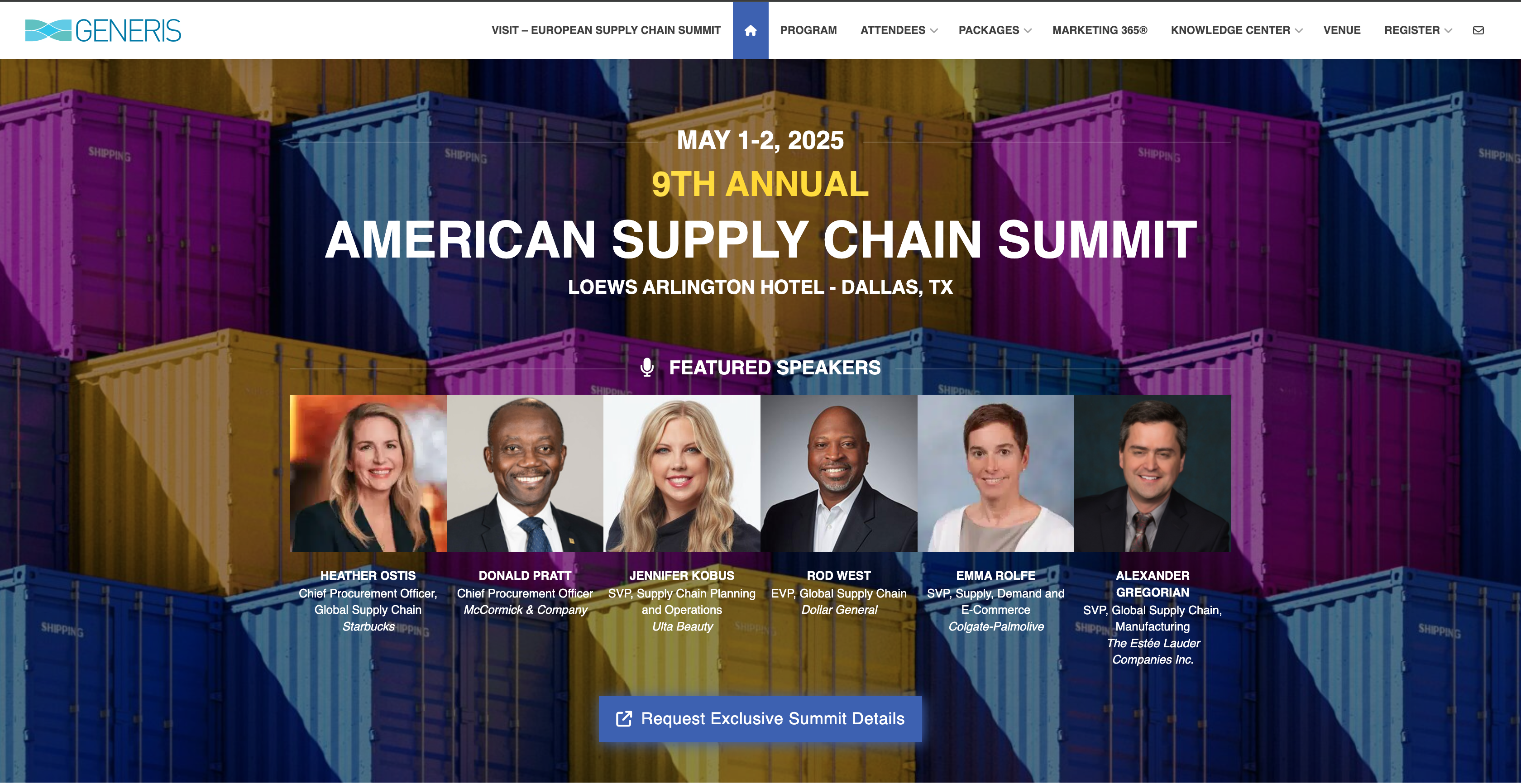 American Supply Chain Summit 2025 