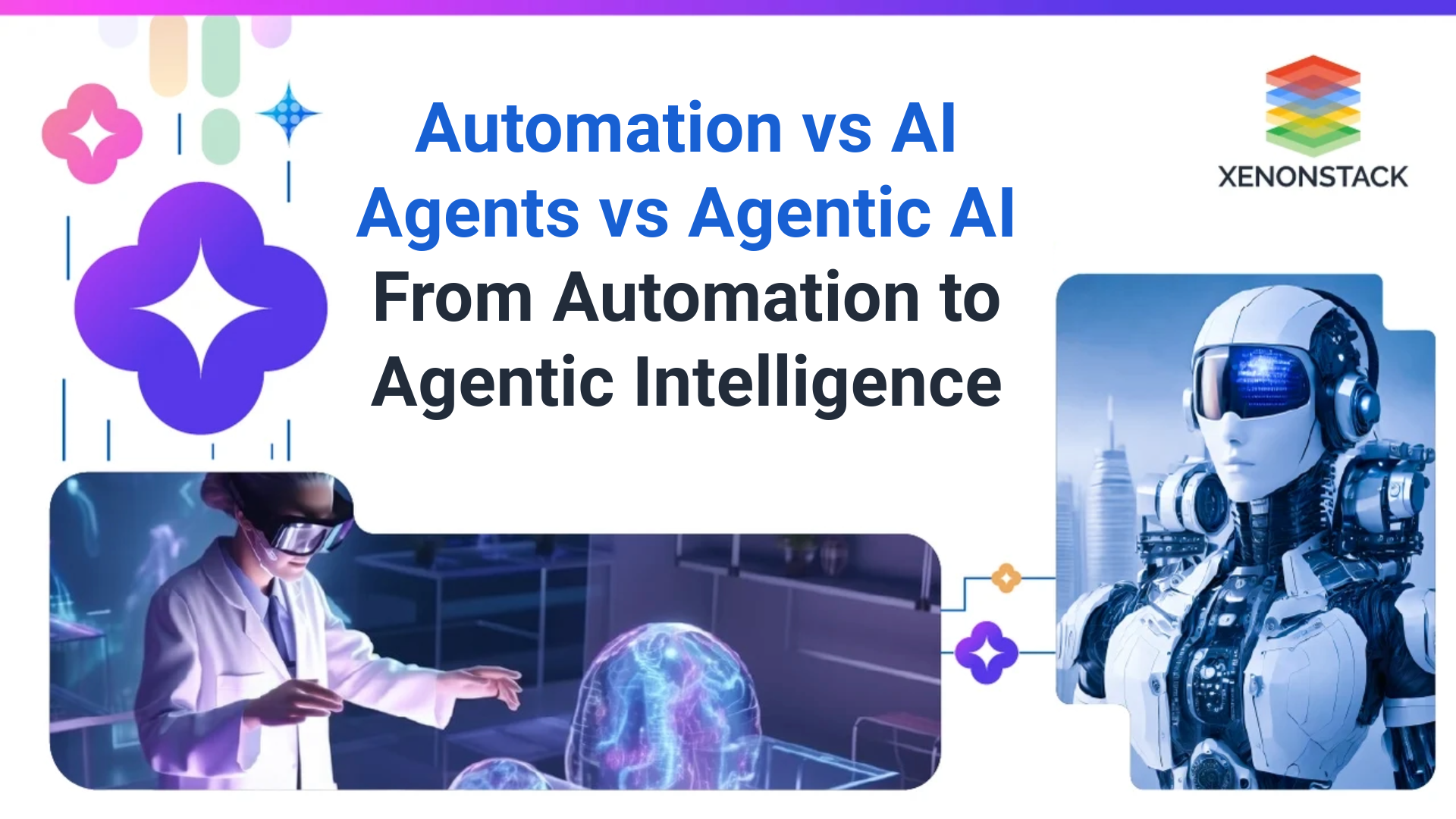 Difference Between Agentic AI, Automation and AI Agents