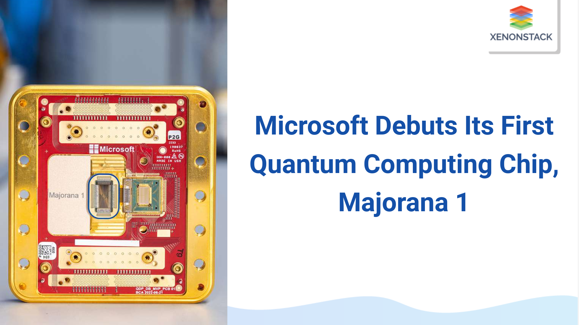  Majorana 1 Quantum Computing Chip